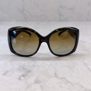 Chanel Women’s Tortoise Oversized Square Sunglasses